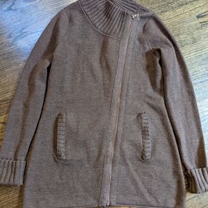 Athleta wool blend cardigan size L